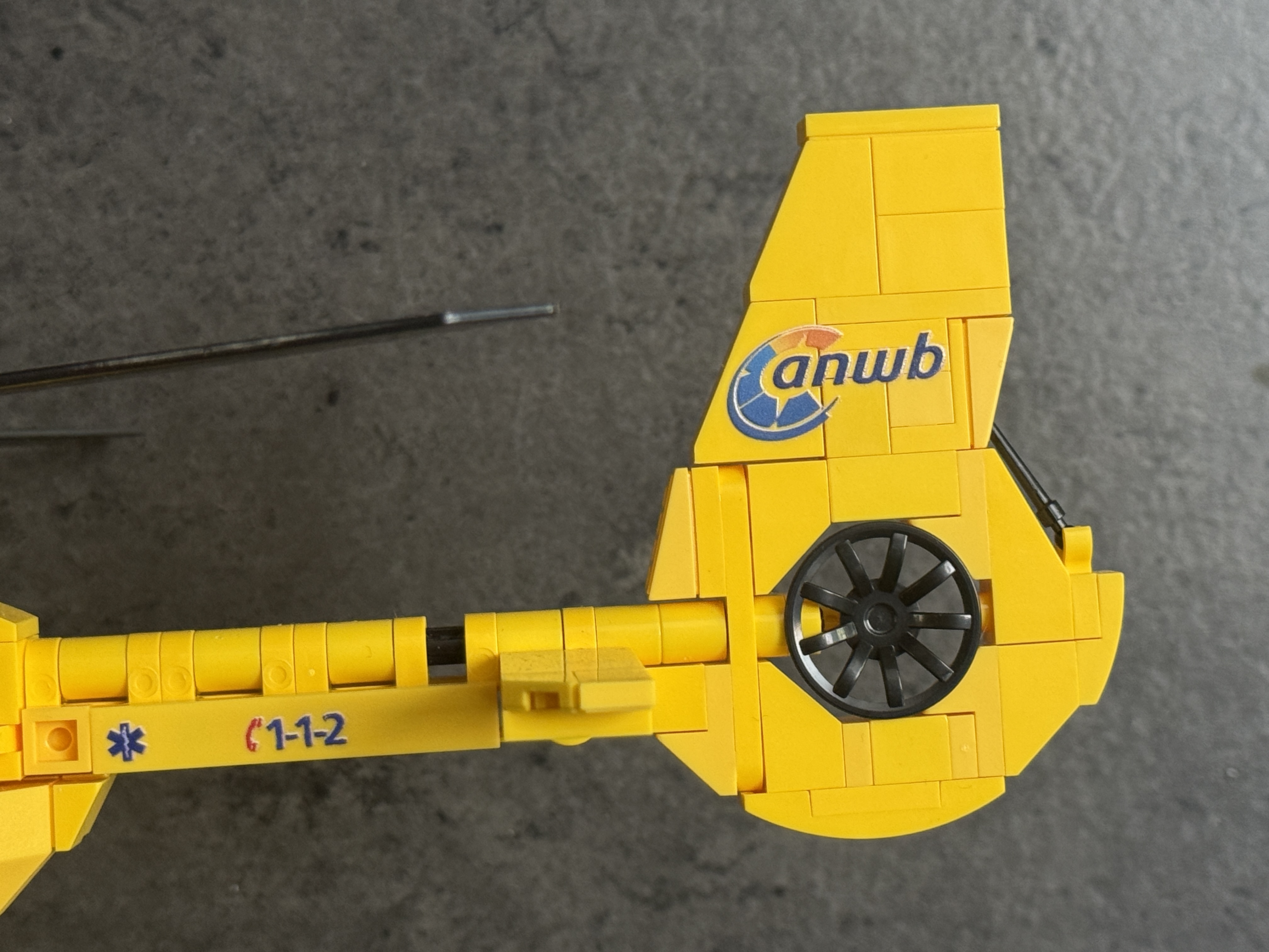Traumahelikopter detail