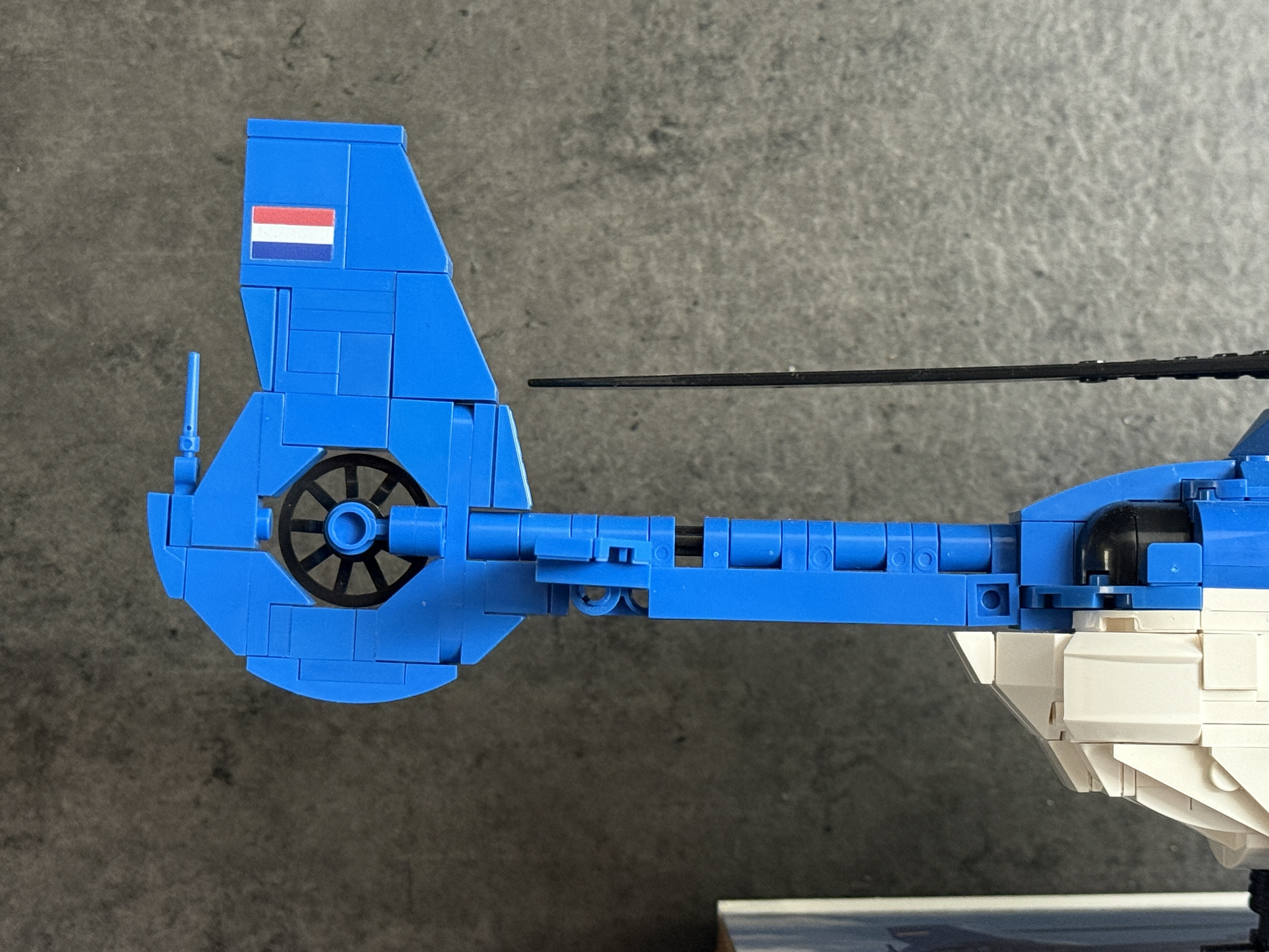 Cockpit van de politiehelikopter